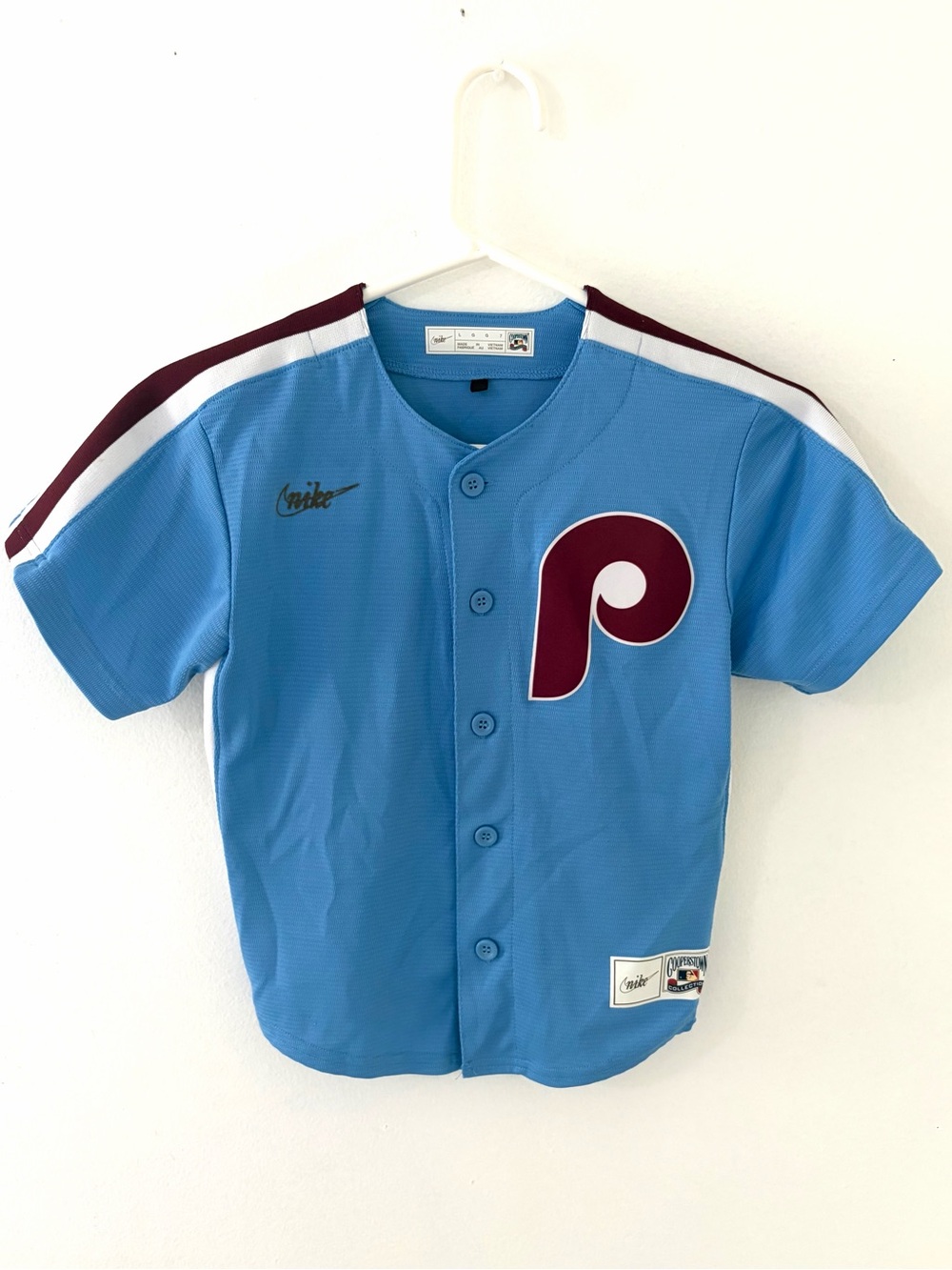 Nike Cooperstown Collection Philadelphia Phillies Kyle Schwarber Jersey, Size: S
